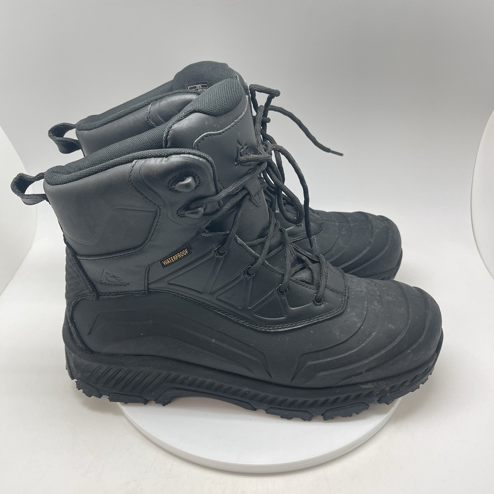 Ace Work Boots Mens 11 Fargo CT Waterproof Black 72731 Comp Non Slip Resistant